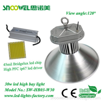 Top Quality 30w Cob Led Factory Fixtures For Industrial Lighting 